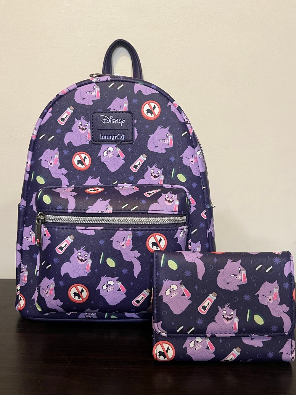 Loungefly Disney The Emperor's New Groove Yzma Cat Mini Backpack Wallet